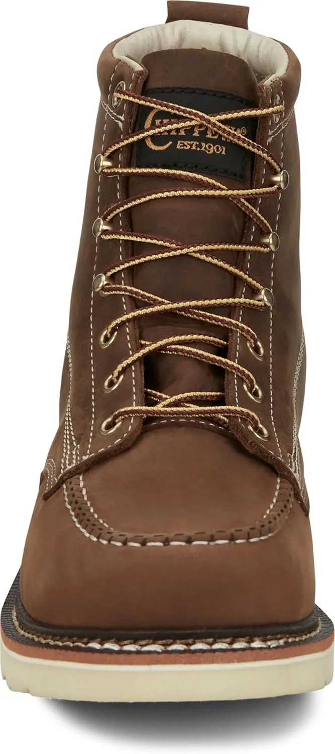 Chippewa Men's Edge Walker 6" Lace Up Wedge Work Boot
