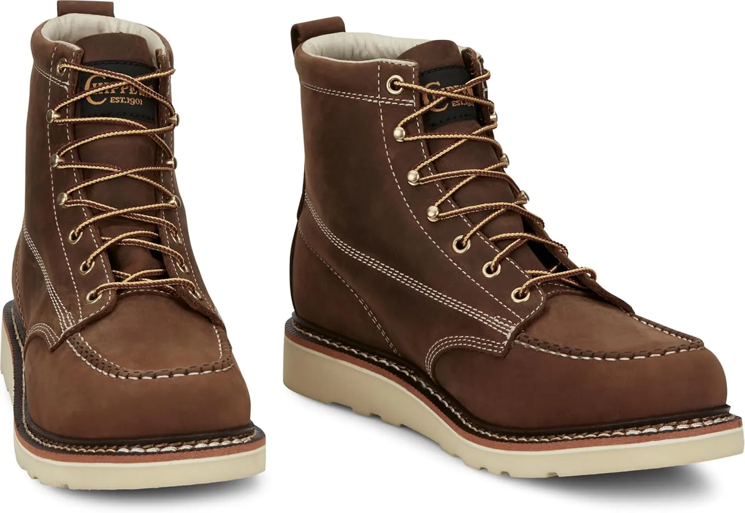 Chippewa Men's Edge Walker 6" Lace Up Wedge Work Boot
