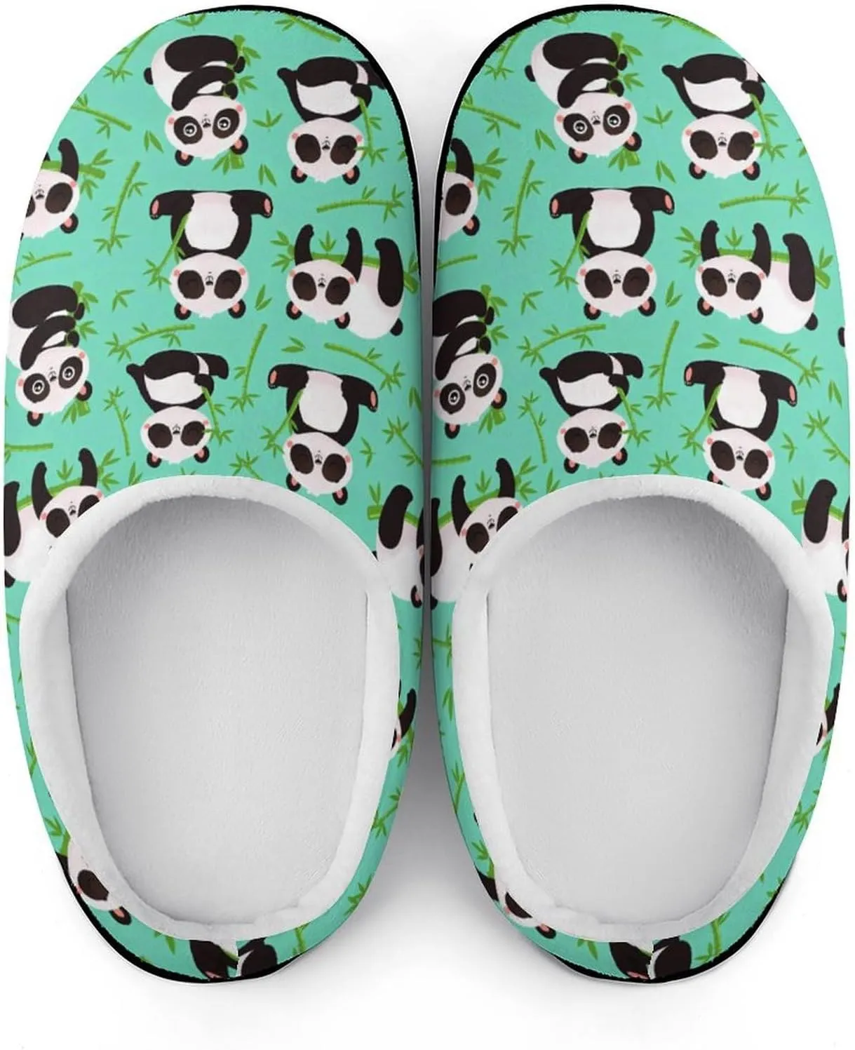 Christmas Clog Slippers Mens Non-Slip Warm House Slippers Womens Cotton Slippers Bedroom Slip-On Shoes Indoor Outdoor
