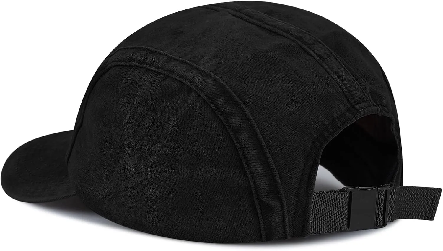 Clakllie 5 Panel Flat Brim Baseball Cap - Washed Cotton, Vintage Dad Hat for Men & Women Street Style Trucker Cap Hip Hop Hat