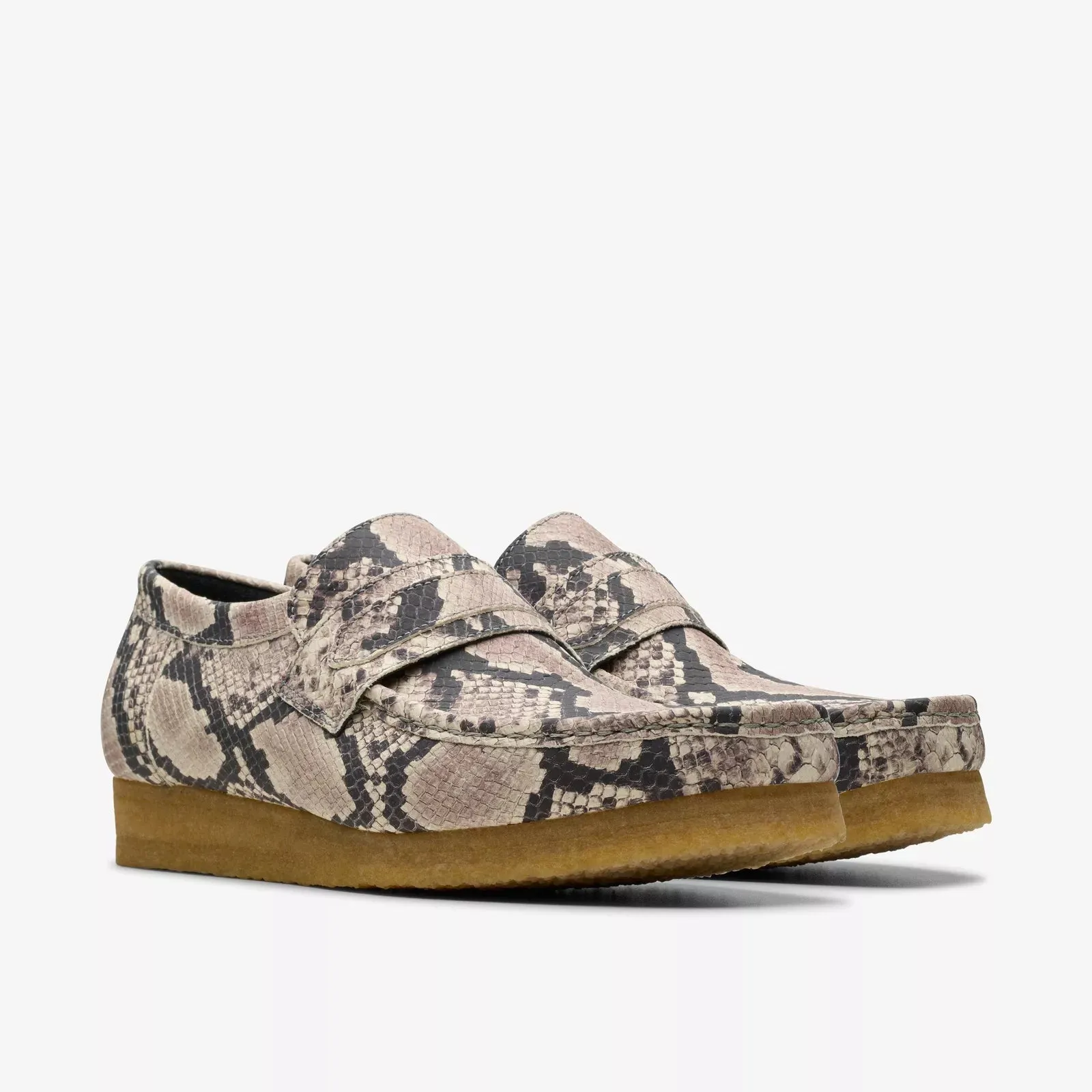 Clarks Men's Wallabee Loafer Grey 26179151