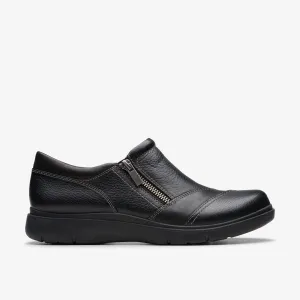 Clarks Women's Certina Pure Black Leather 26179816