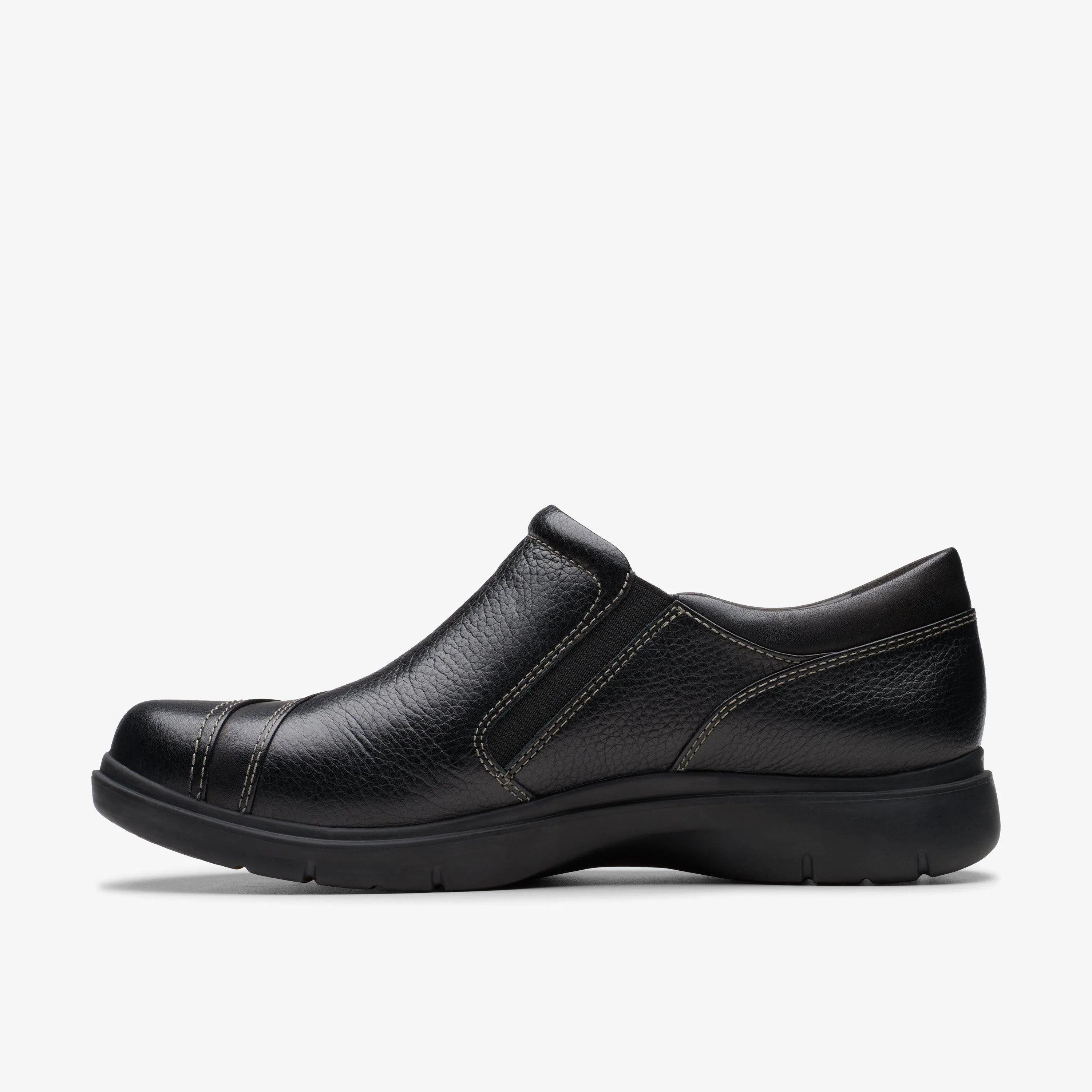 Clarks Women's Certina Pure Black Leather 26179816