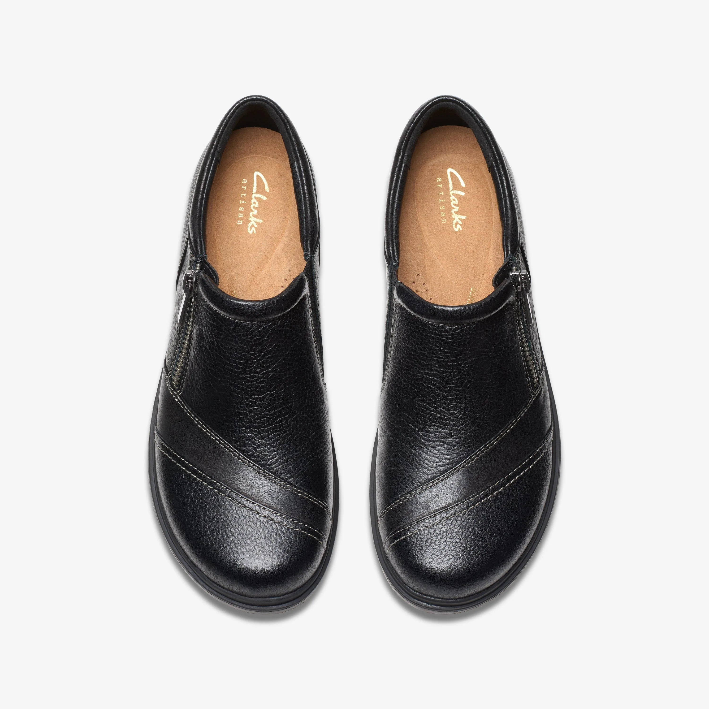 Clarks Women's Certina Pure Black Leather 26179816