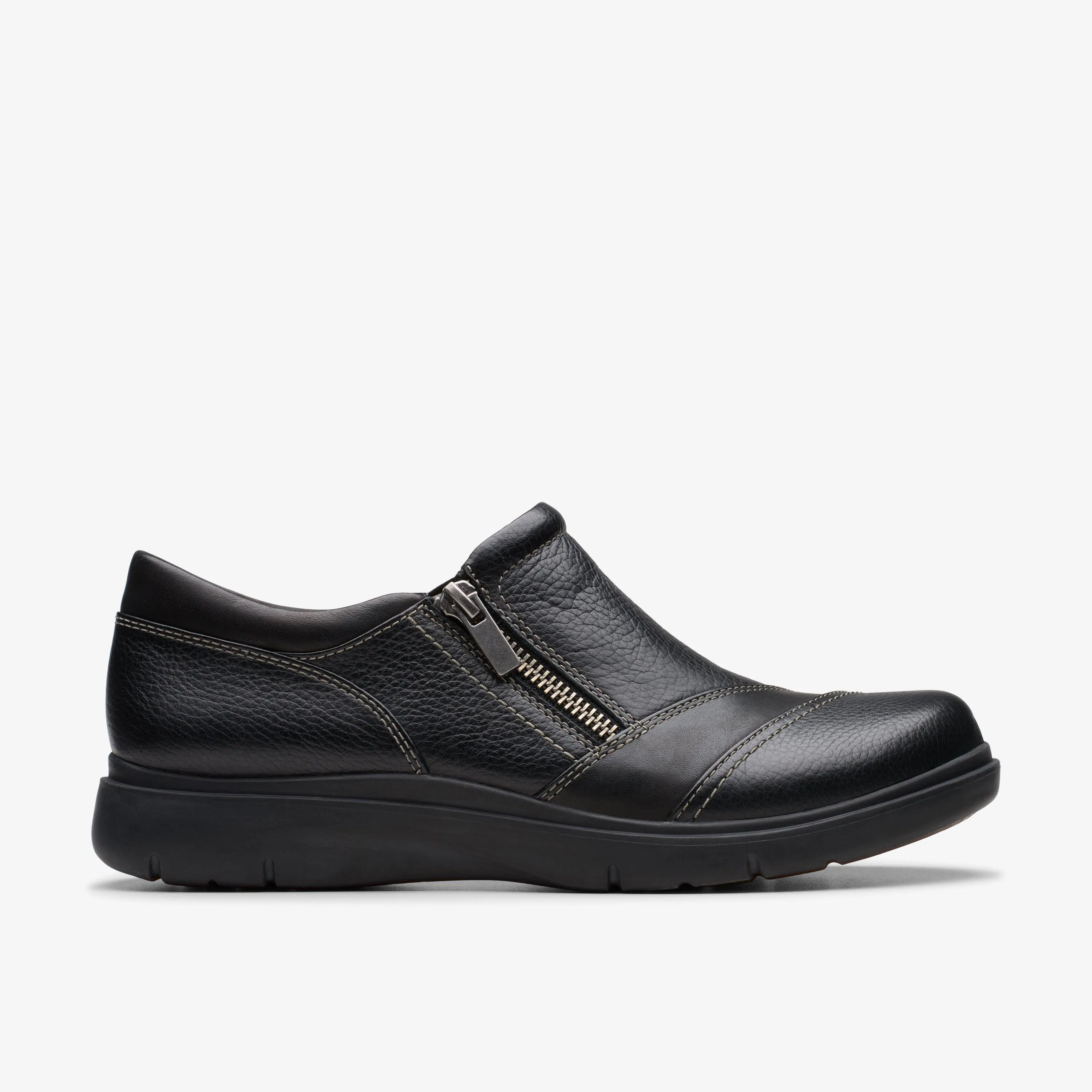 Clarks Women's Certina Pure Black Leather 26179816