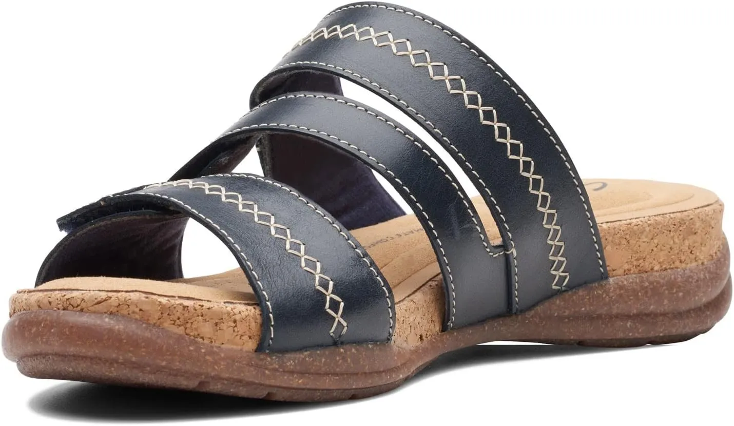 Clarks Women's Roseville Bay Flat Sandal