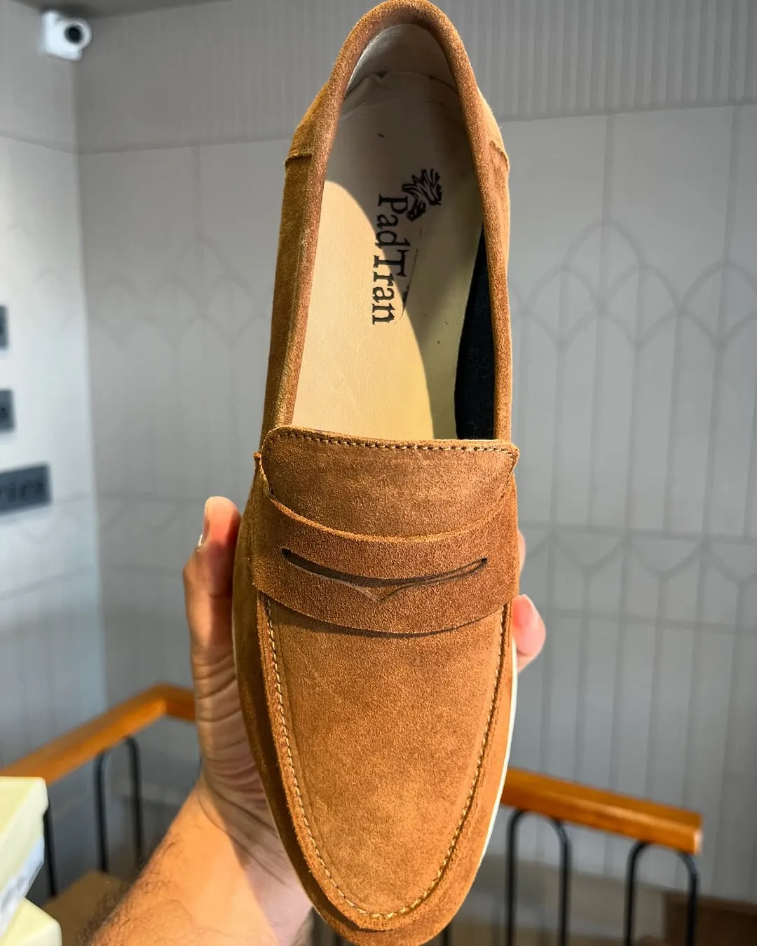 Classic Camel Suede Loafers for Modern Living