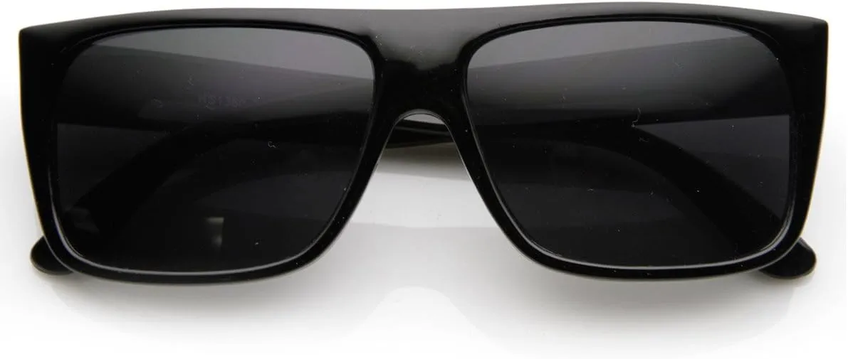Classic Old School Eazy E Square Flat Top OG Loc Sunglasses