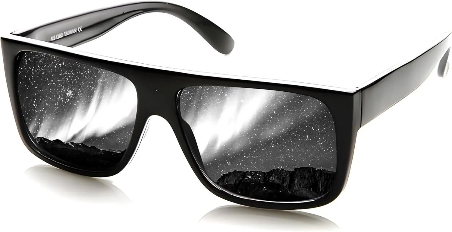 Classic Old School Eazy E Square Flat Top OG Loc Sunglasses