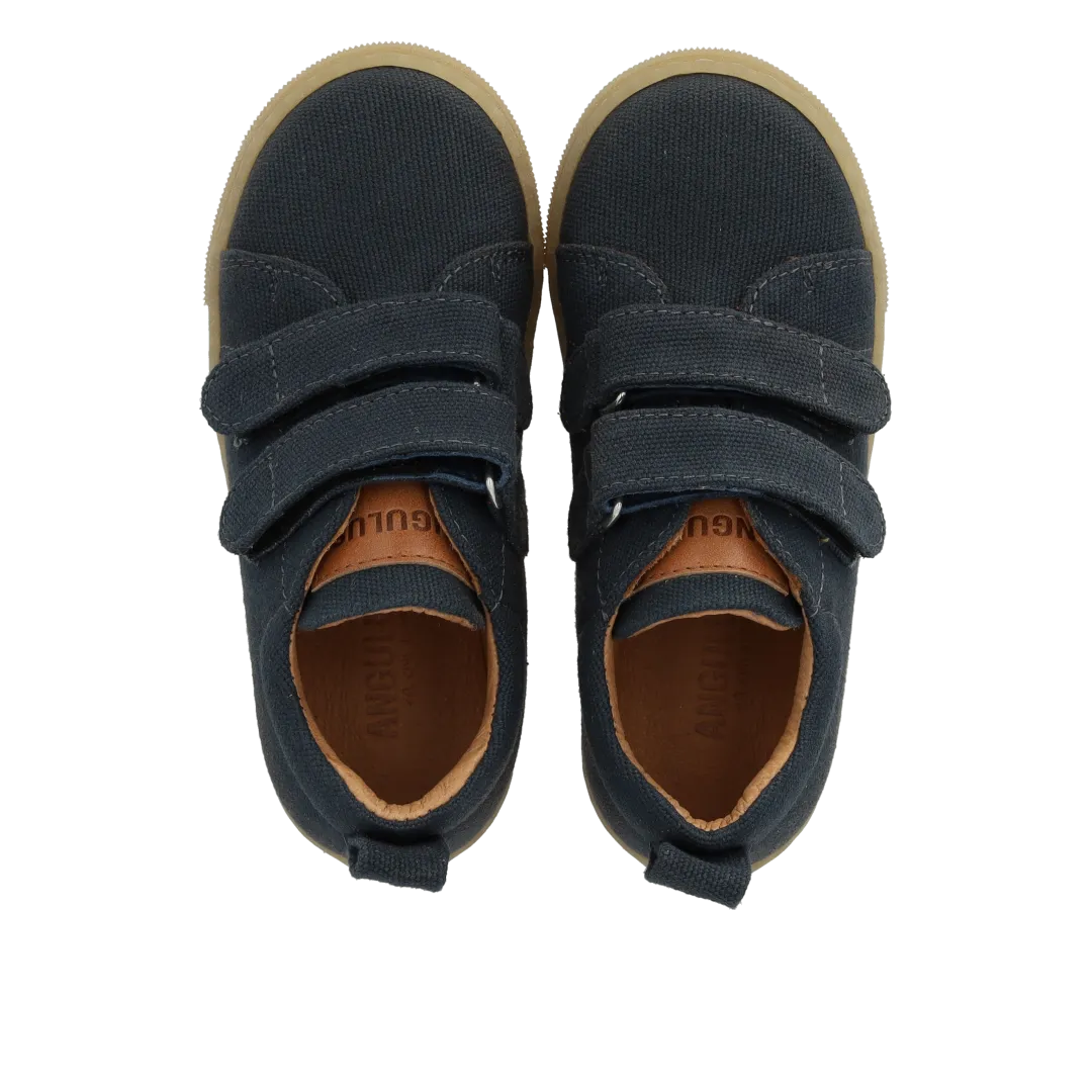 Classic sneaker in recycled cotton canvas