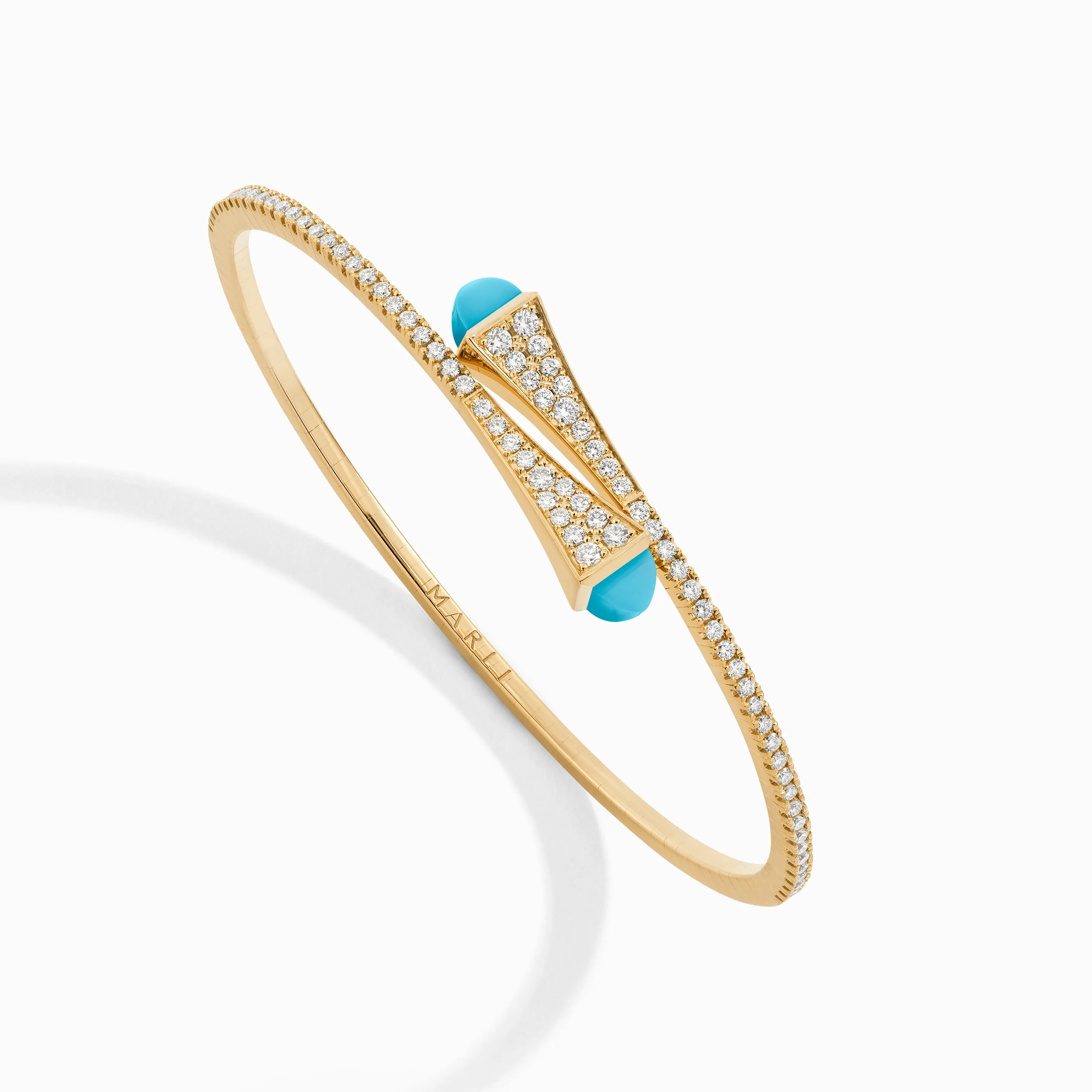 Cleo Diamond Slim Slip-On Bracelet