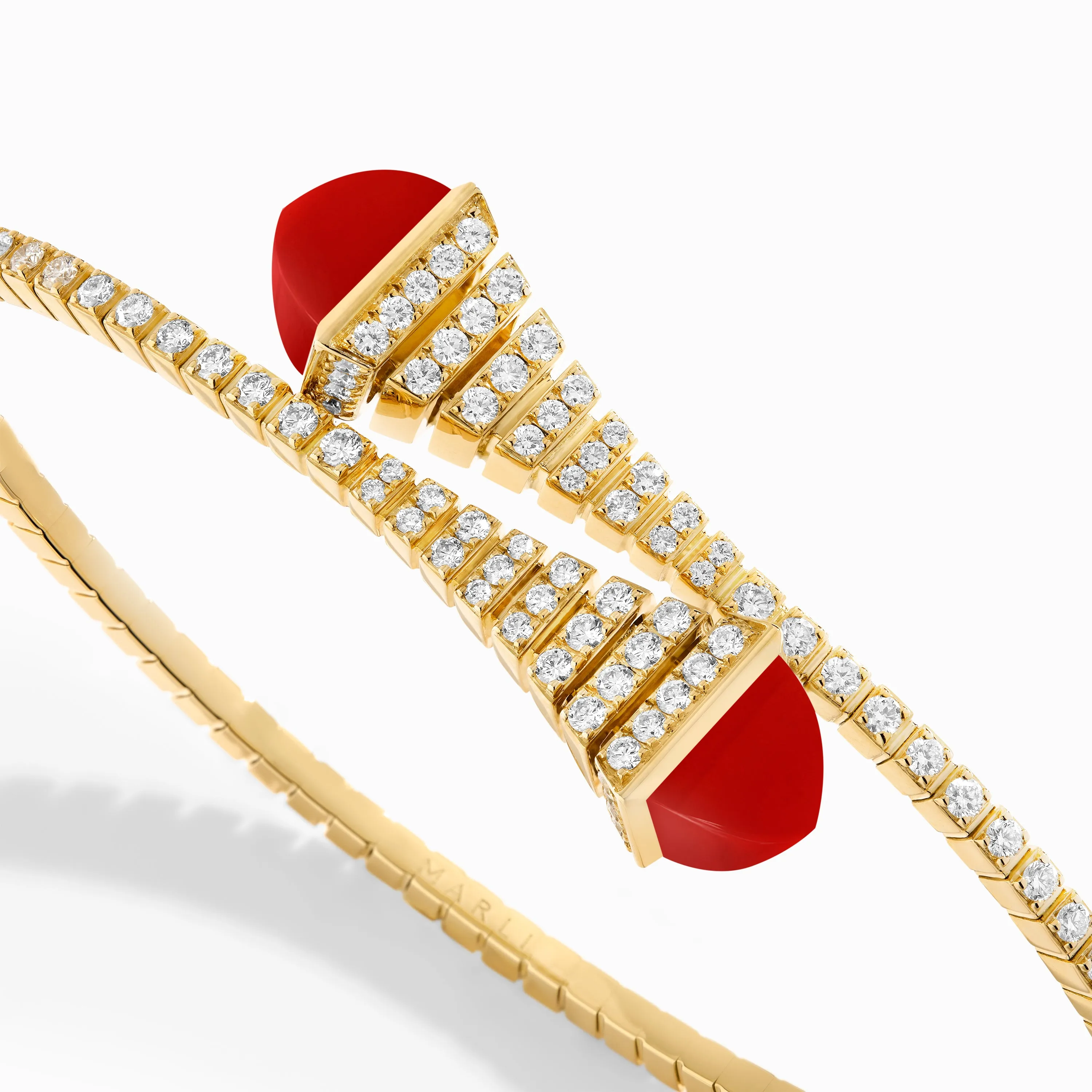 Cleo Rev Diamond Slim Slip-On Bracelet