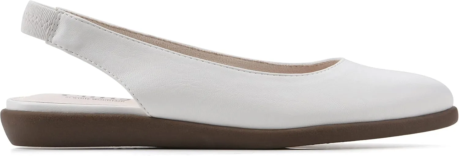CLIFFS BY WHITE MOUNTAIN Women's Memory Slingback Loafer Flat