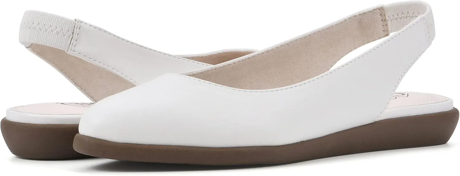 CLIFFS BY WHITE MOUNTAIN Women's Memory Slingback Loafer Flat