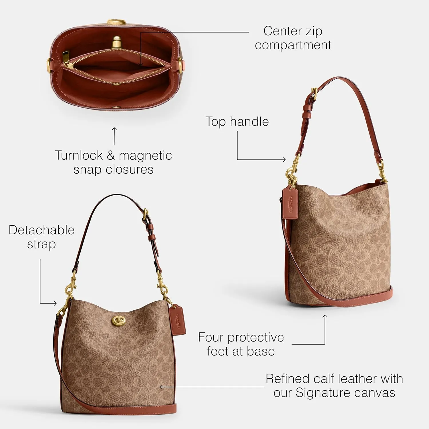 Coach Willow Soft Bucket Bag 19