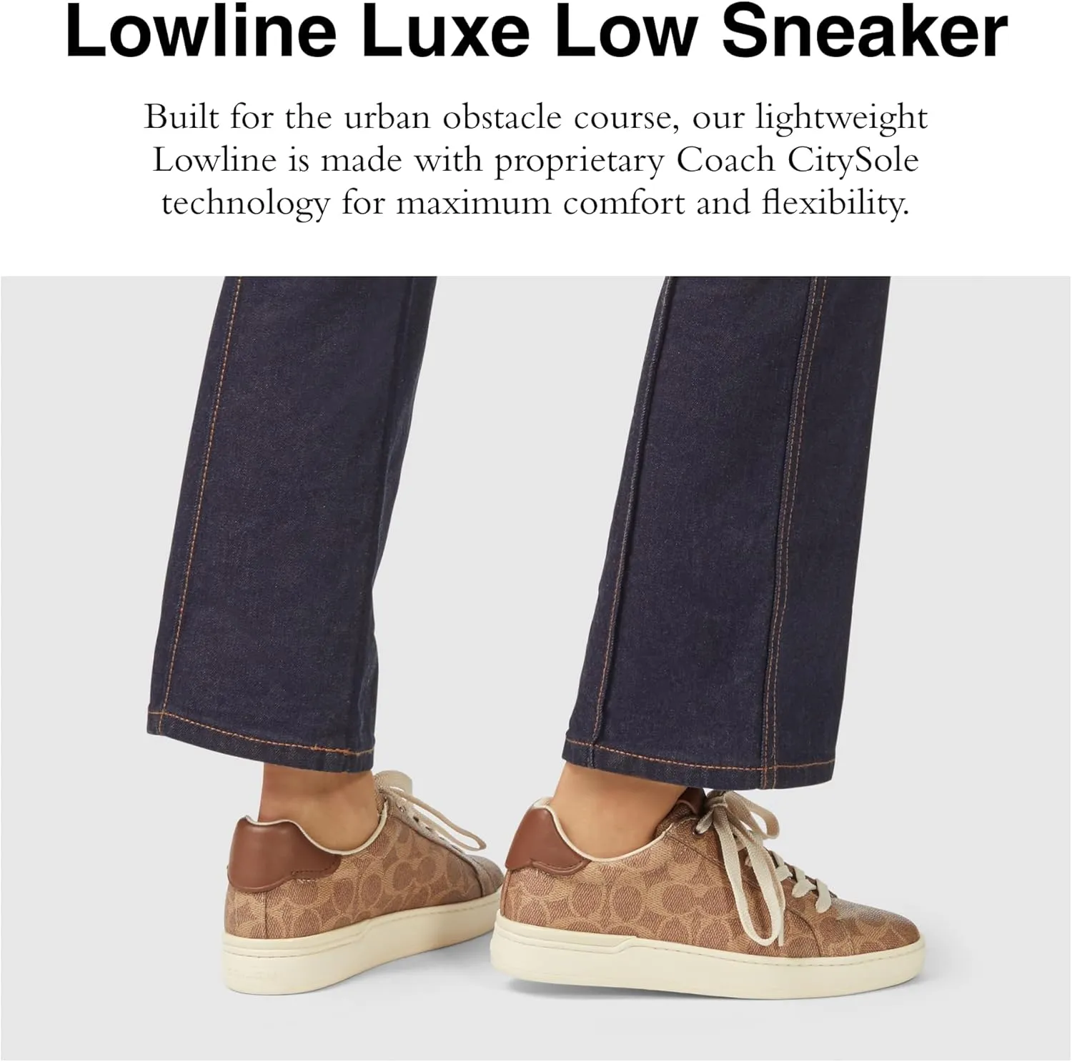 Coach Women's Lowline Coated Canvas
