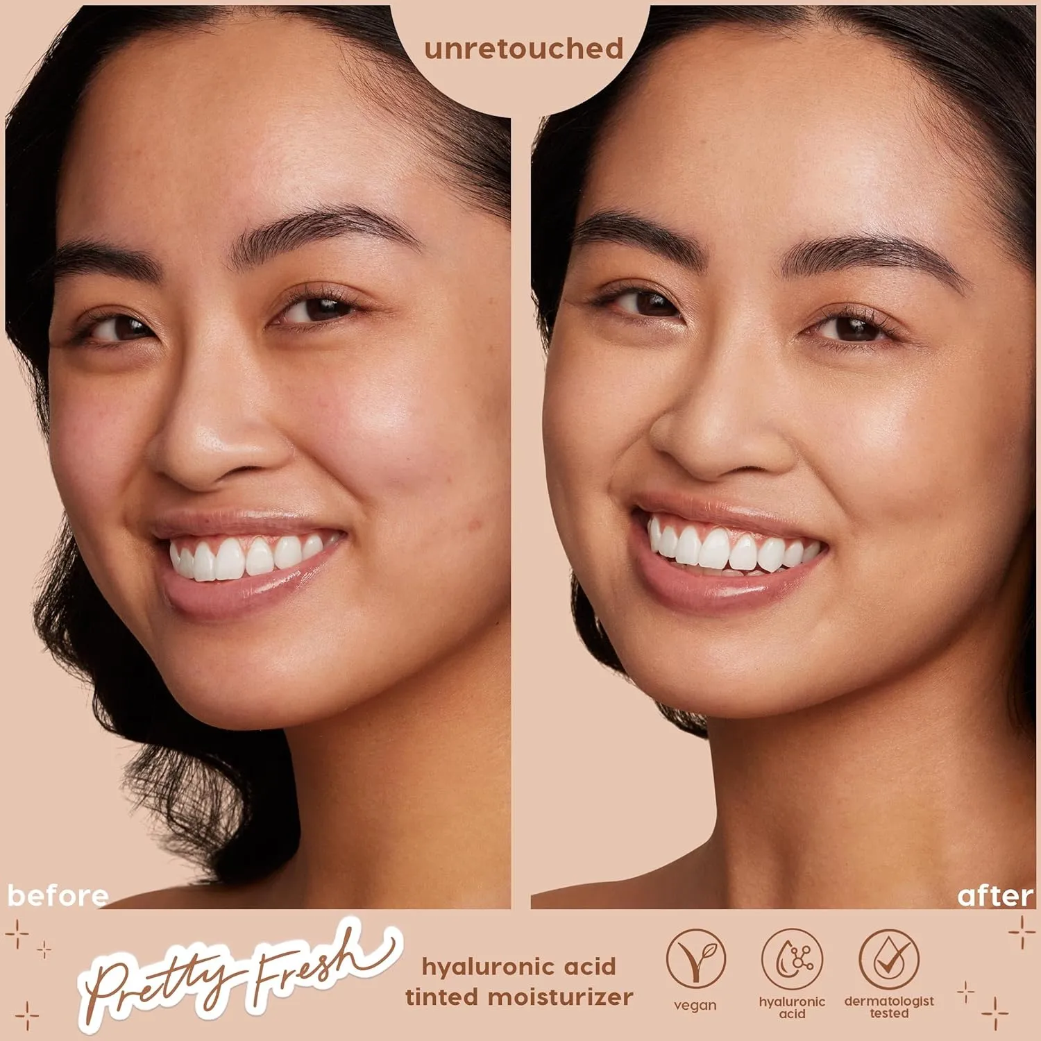 ColourPop Pretty Fresh Tinted Moisturizer - Hydrating Skin Tint with Lightweight Coverage - Formulated with Hyaluronic Acid & Coconut Water for Healthy-Looking Skin - Light 6W (1.45 oz)
