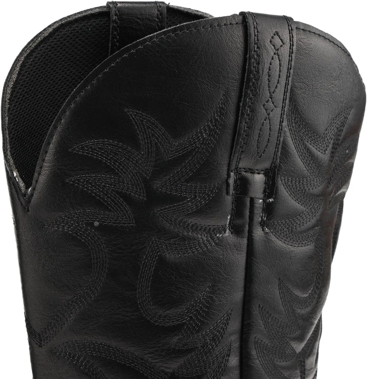 Cowboy Boots for Men Wide Toe boots Embroidered Western Boots Traditional Country Boot Pull On Slip Resistant Boots
