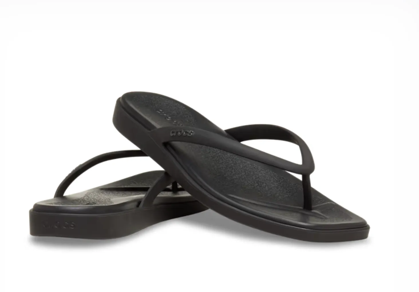 Crocs Women Miami Flip In Black (Pre-Order)