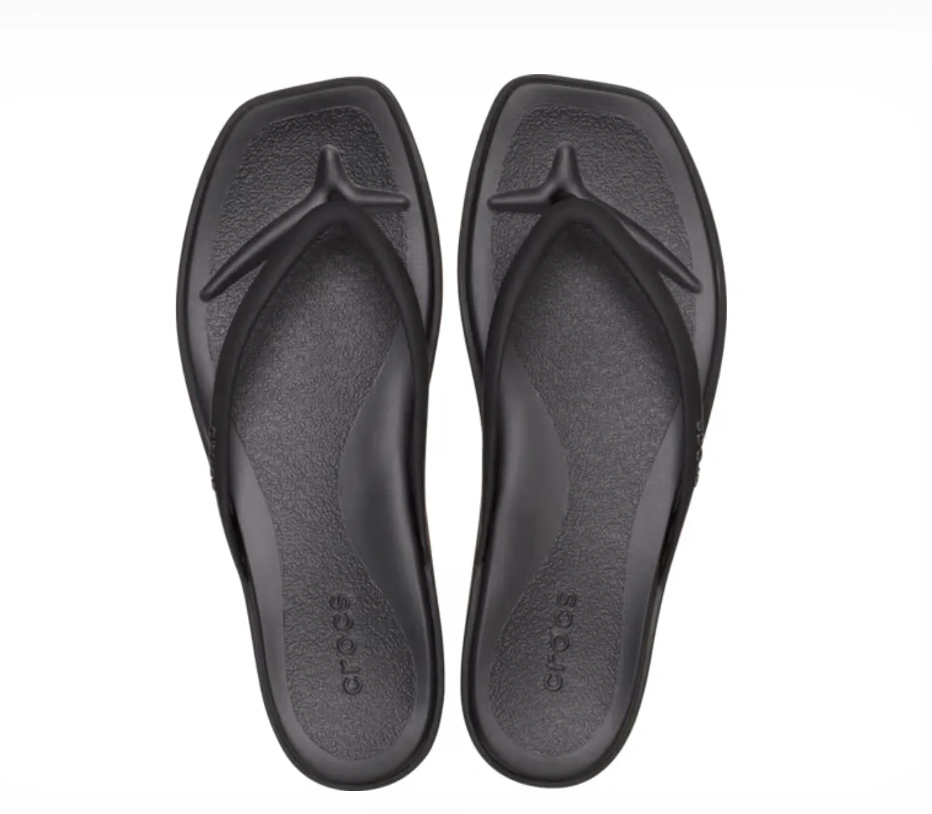 Crocs Women Miami Flip In Black (Pre-Order)