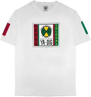 CROSS COLOURS Urban Retro 1990's Vintage | T-Shirt