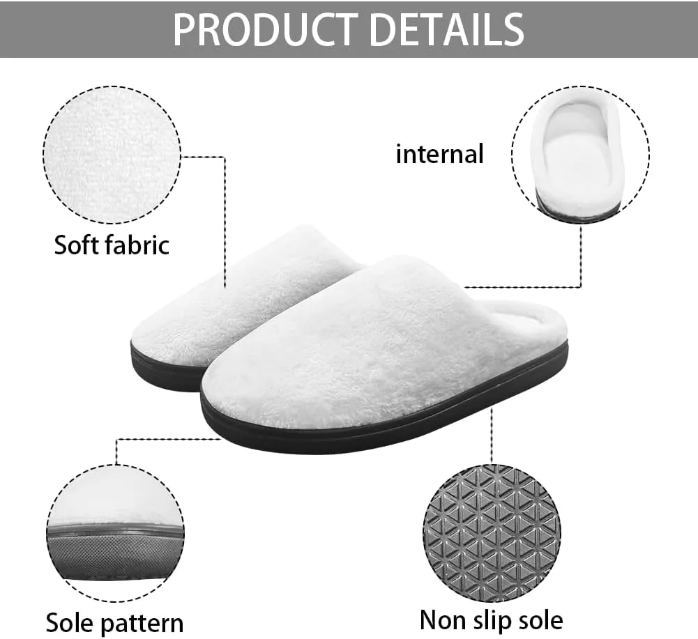 Cute Slippers for Girls Boys, Plush Non-Slip House Slippers Winter Fluffy House Shoes Cute Soft Slip-On Shoes for Indoor Outdoor