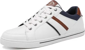 DECARSDZ Men's Fashion Dress Sneakers Classic Retro Casual Skate Shoes Breathable Sambas Walking Dress Sneaker