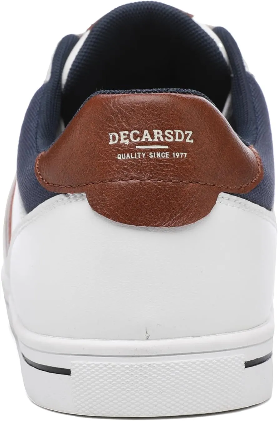 DECARSDZ Men's Fashion Dress Sneakers Classic Retro Casual Skate Shoes Breathable Sambas Walking Dress Sneaker