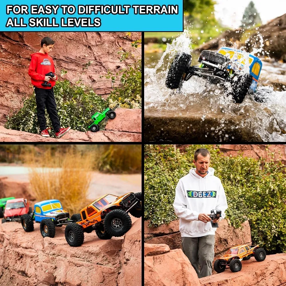 DEEZ Shock BANDZ: High-Performance Shock Bands for RC Cars & Vehicles, 2-Pack, RC Shock Absorbers for Crawlers, Improve Climbing & Control