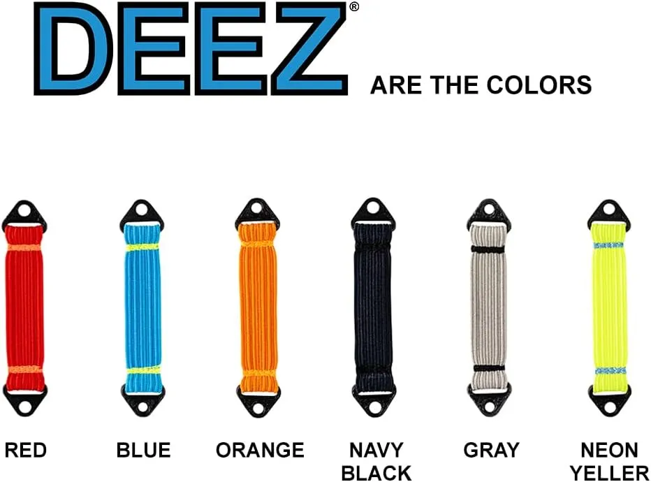 DEEZ Shock BANDZ: High-Performance Shock Bands for RC Cars & Vehicles, 2-Pack, RC Shock Absorbers for Crawlers, Improve Climbing & Control