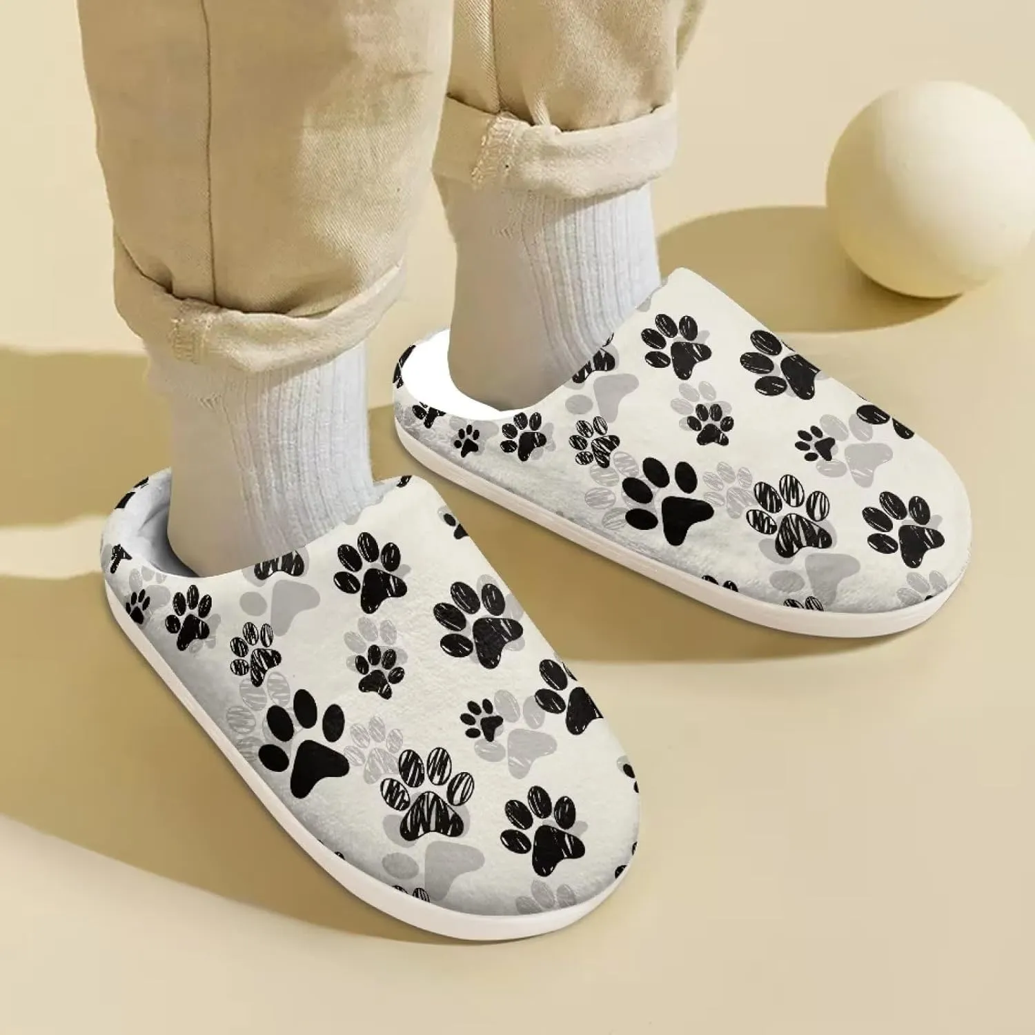 DISNIMO Kids Slippers Household Anti-Slip Indoor Home Bedroom Slippers for Girls and Boys 9-14.5