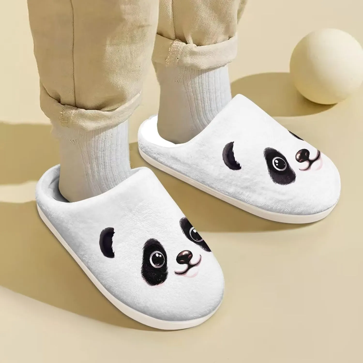 DISNIMO Kids Slippers Household Anti-Slip Indoor Home Bedroom Slippers for Girls and Boys 9-14.5