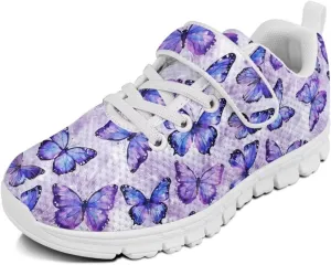 Doojoayie Slip On Shoes for Girls Soft Sole School Tennis Shoes Hook and Loop