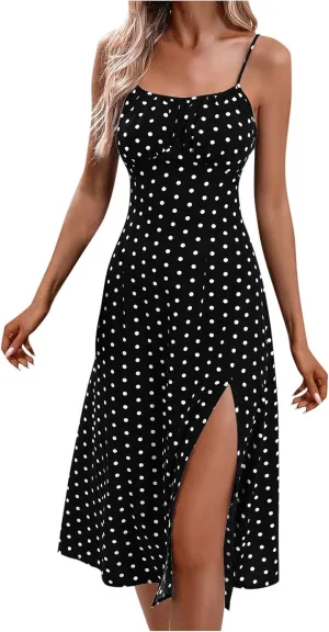 Dresses for Ladies Fall Summer Sleeveless Slip Off The Shoulder Flower Maxi Long Sexy Boho Slit Dresses Women 2025