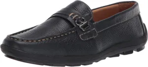 Driver Club USA Kids Boys/Girls Leather Driving Loafer with Rope Anchor Detail