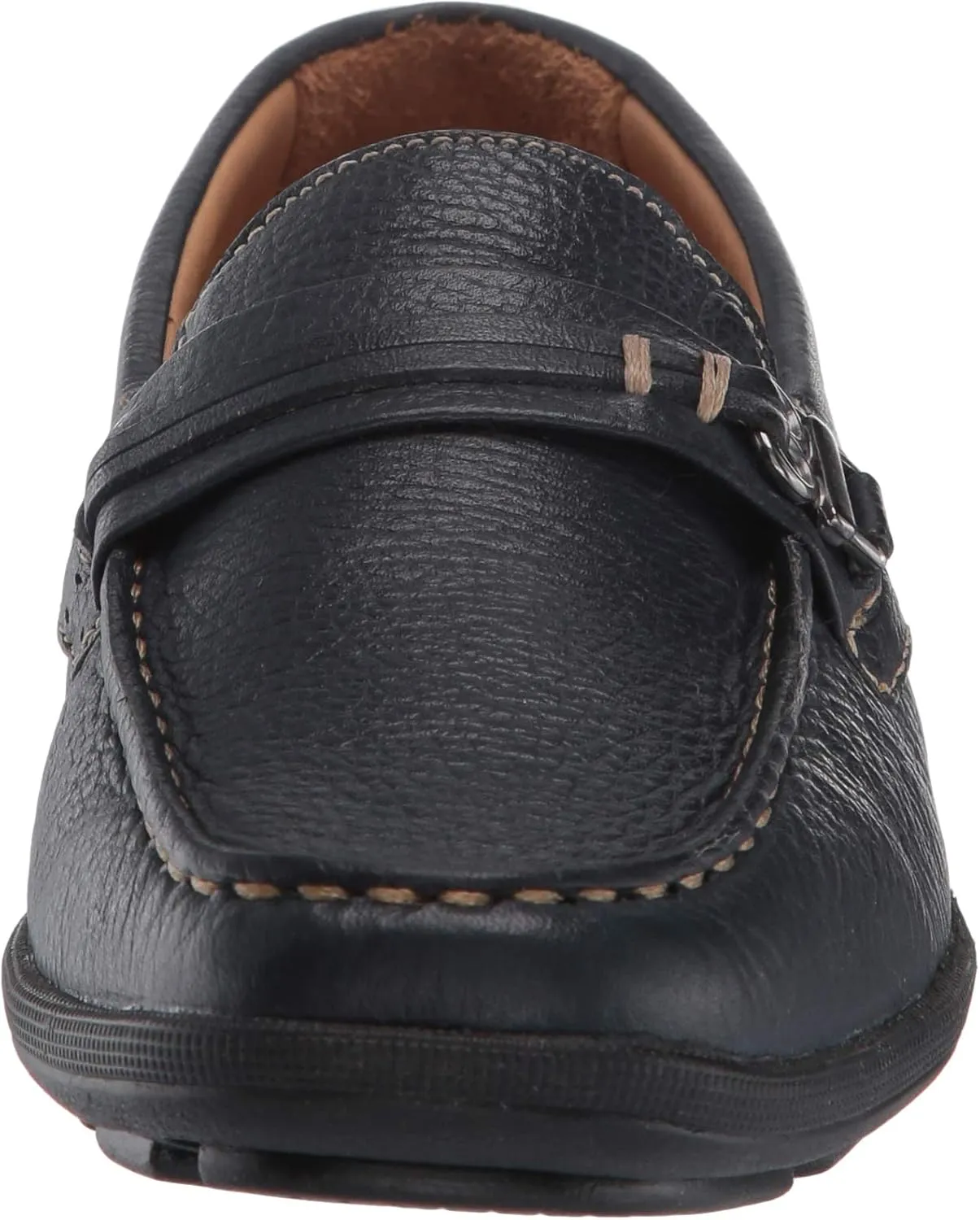 Driver Club USA Kids Boys/Girls Leather Driving Loafer with Rope Anchor Detail