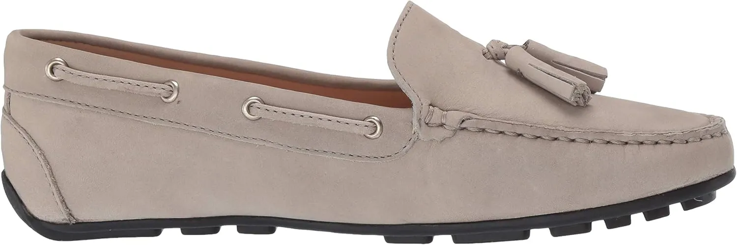 Driver Club USA Women's Leather Made in Brazil Tassle Driving Loafer
