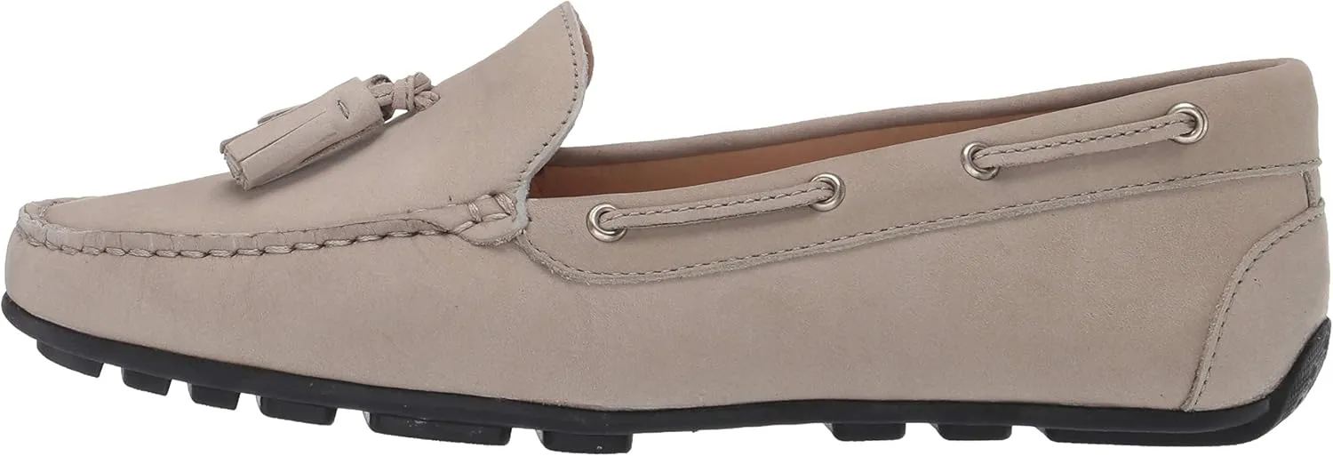 Driver Club USA Women's Leather Made in Brazil Tassle Driving Loafer