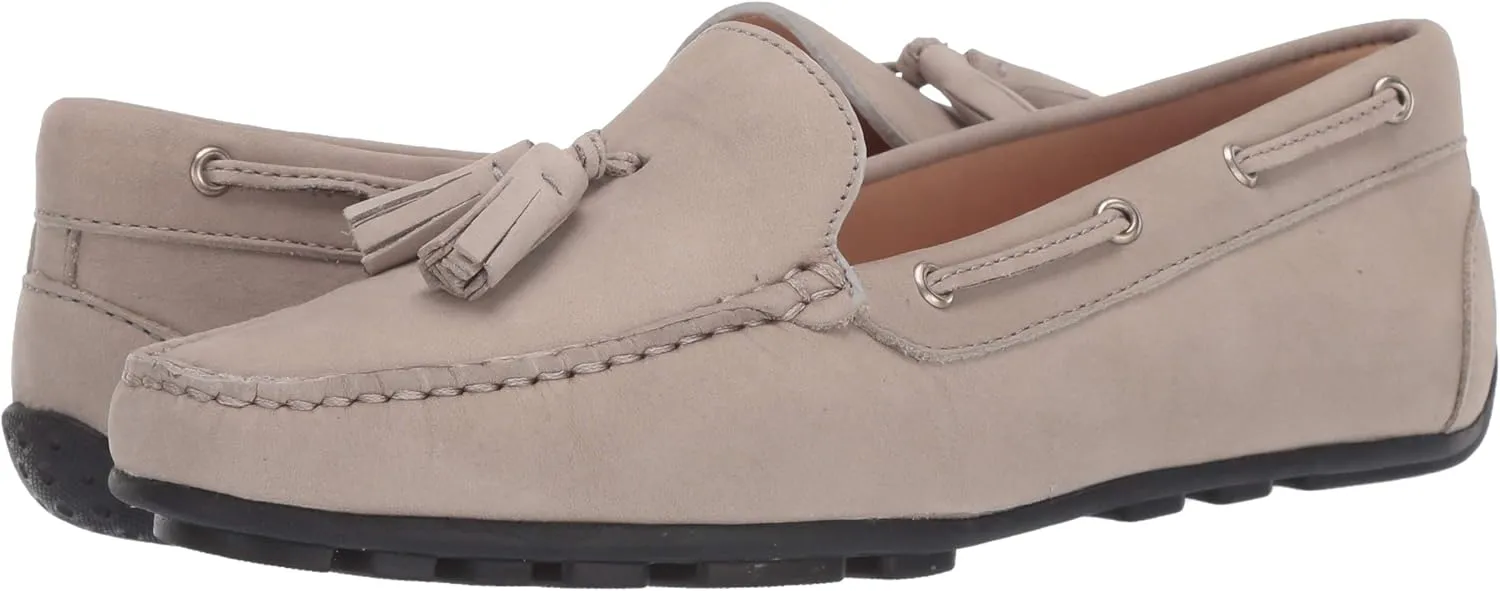 Driver Club USA Women's Leather Made in Brazil Tassle Driving Loafer