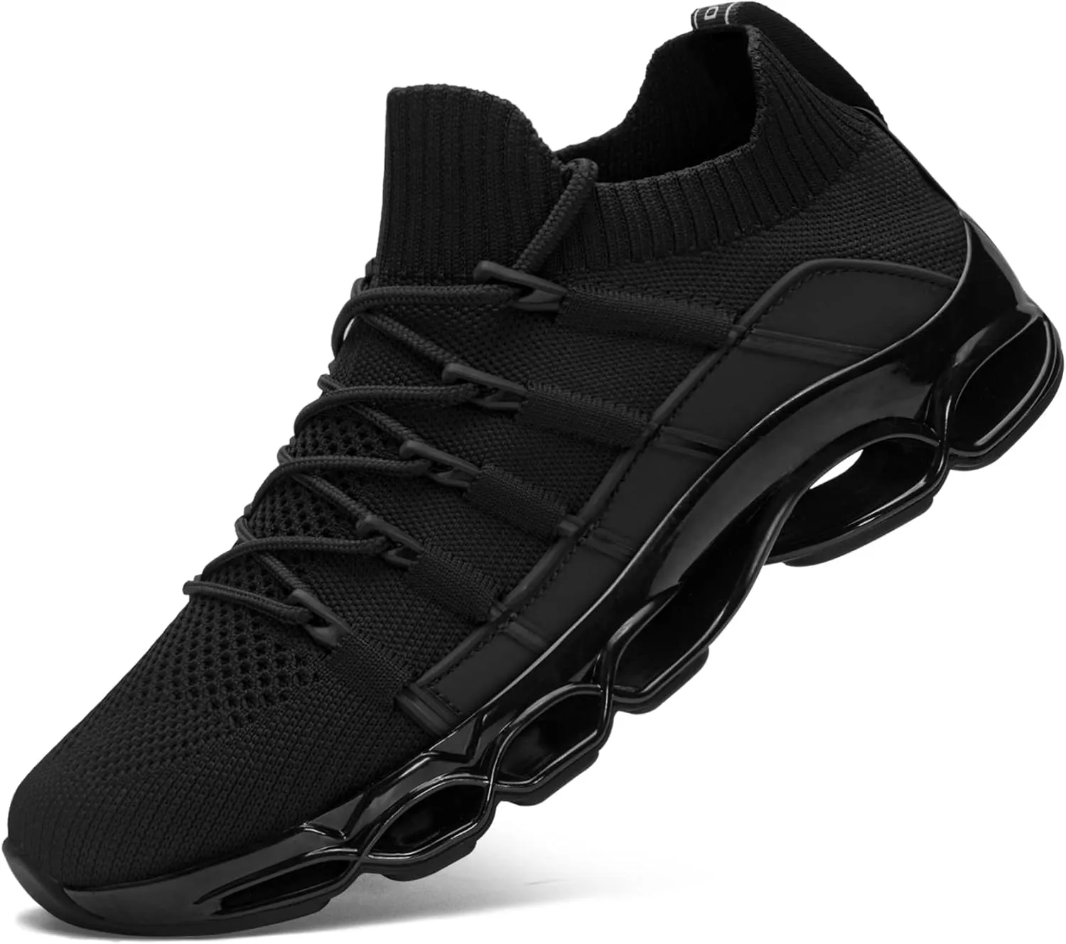 DYKHMILY Steel Toe Wide Sneakers for Women Lightweight Safety Shoes Breathable Slip on Work Shoe