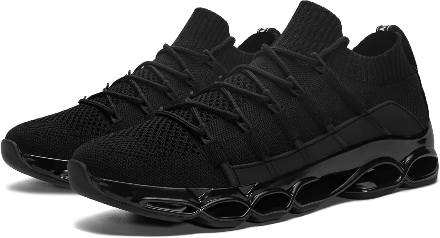 DYKHMILY Steel Toe Wide Sneakers for Women Lightweight Safety Shoes Breathable Slip on Work Shoe