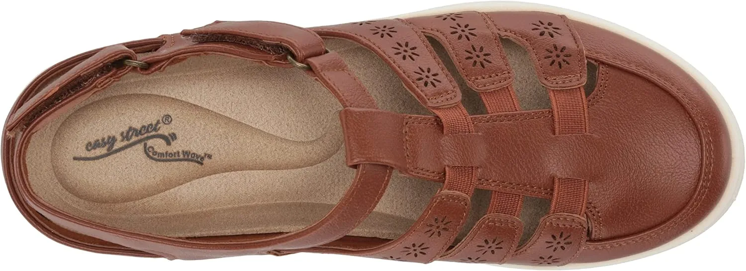 Easy Street Women's Rozene Mary Jane Flat