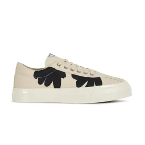 Ecru Black Shroom Hands Suede Dellow Cup Sneakers (unisex)