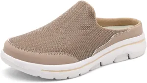 Eliogn Women's Men's Slip-On Clogs Comfortable Non-Slip Muller Shoes Breathable Mesh Fashion Walking Shoes Casual Sneakers for Men and Women