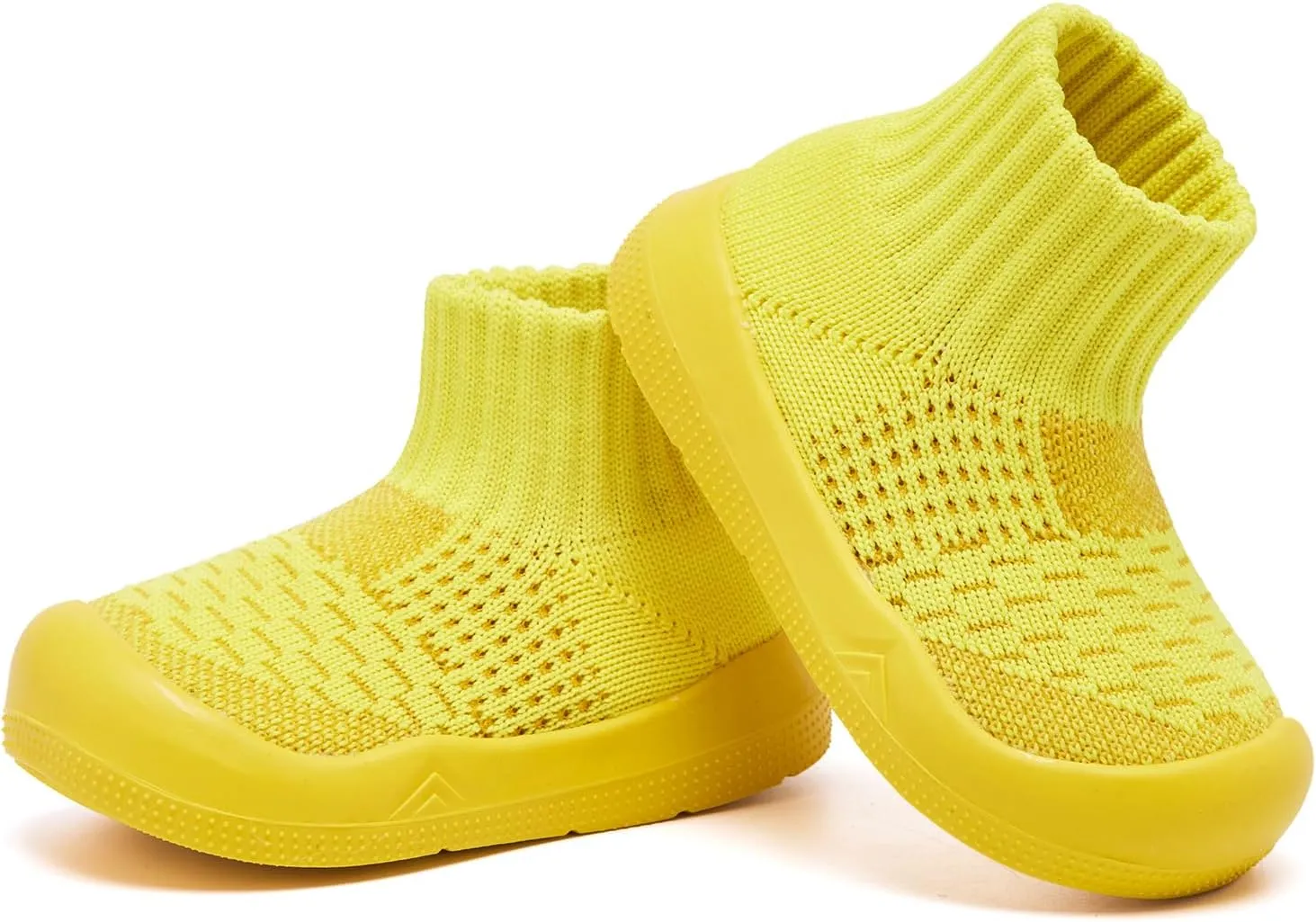 Engtoy Baby Sock Shoes Baby Walking Shoes Infant Non-Slip Breathable Slippers with Soft Rubber Sole Baby Boys Girls Slip On Sneakers