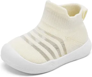 Engtoy Baby Sock Shoes Baby Walking Shoes Infant Non-Slip Breathable Slippers with Soft Rubber Sole Baby Boys Girls Slip On Sneakers