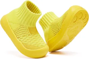 Engtoy Baby Sock Shoes Baby Walking Shoes Infant Non-Slip Breathable Slippers with Soft Rubber Sole Baby Boys Girls Slip On Sneakers