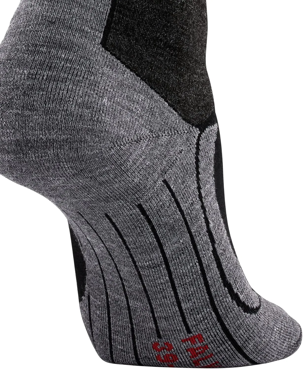 FALKE Men's SK4 Advanced Ski Socks, Light Cushion, Quick Dry Merino Wool, 1 Pair