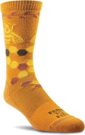 Farm to Feet Ashland Everyday Light Cushion Merino Wool Crew Socks