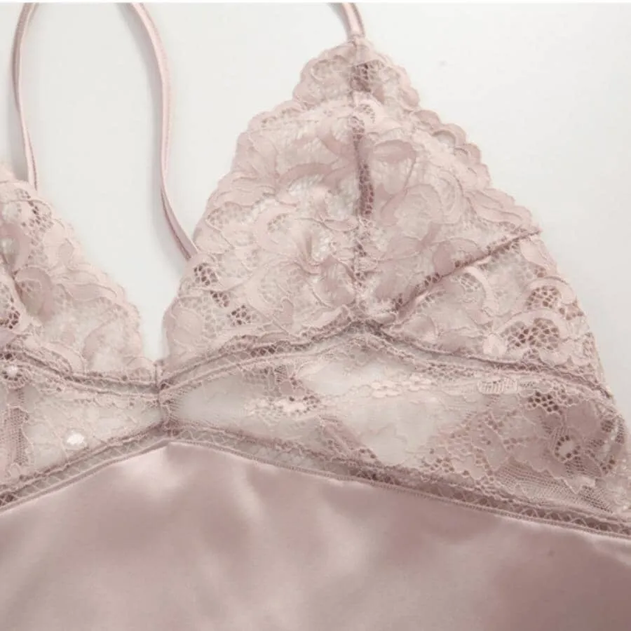 Fauna satin slip
